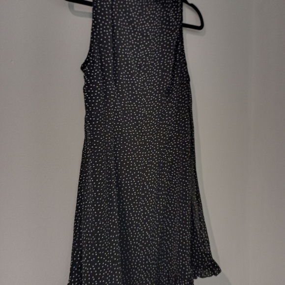 Miss Cherry polka dot Frill high neck Mini in size 10 - Picture 6 of 11